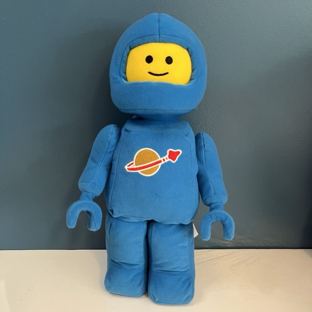 Lego Target Collab Blue “Benny” Spaceman Plush Figure Astronaut Manhattan Toys